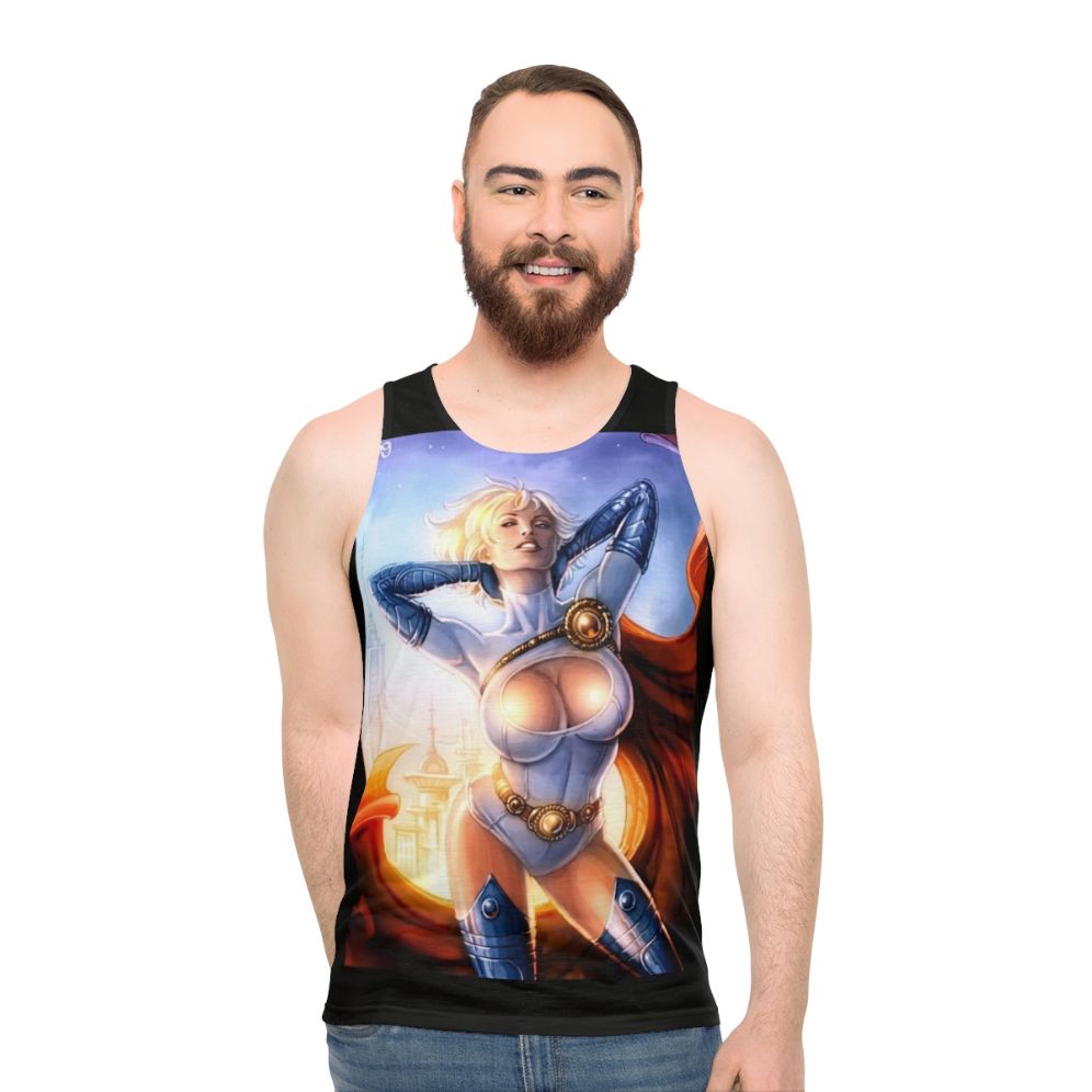 Unisex Sunrise Tank Top - men