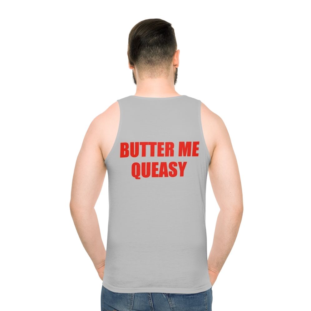 Icarly Butter Me Queasy Penny Unisex Tank Top - men back