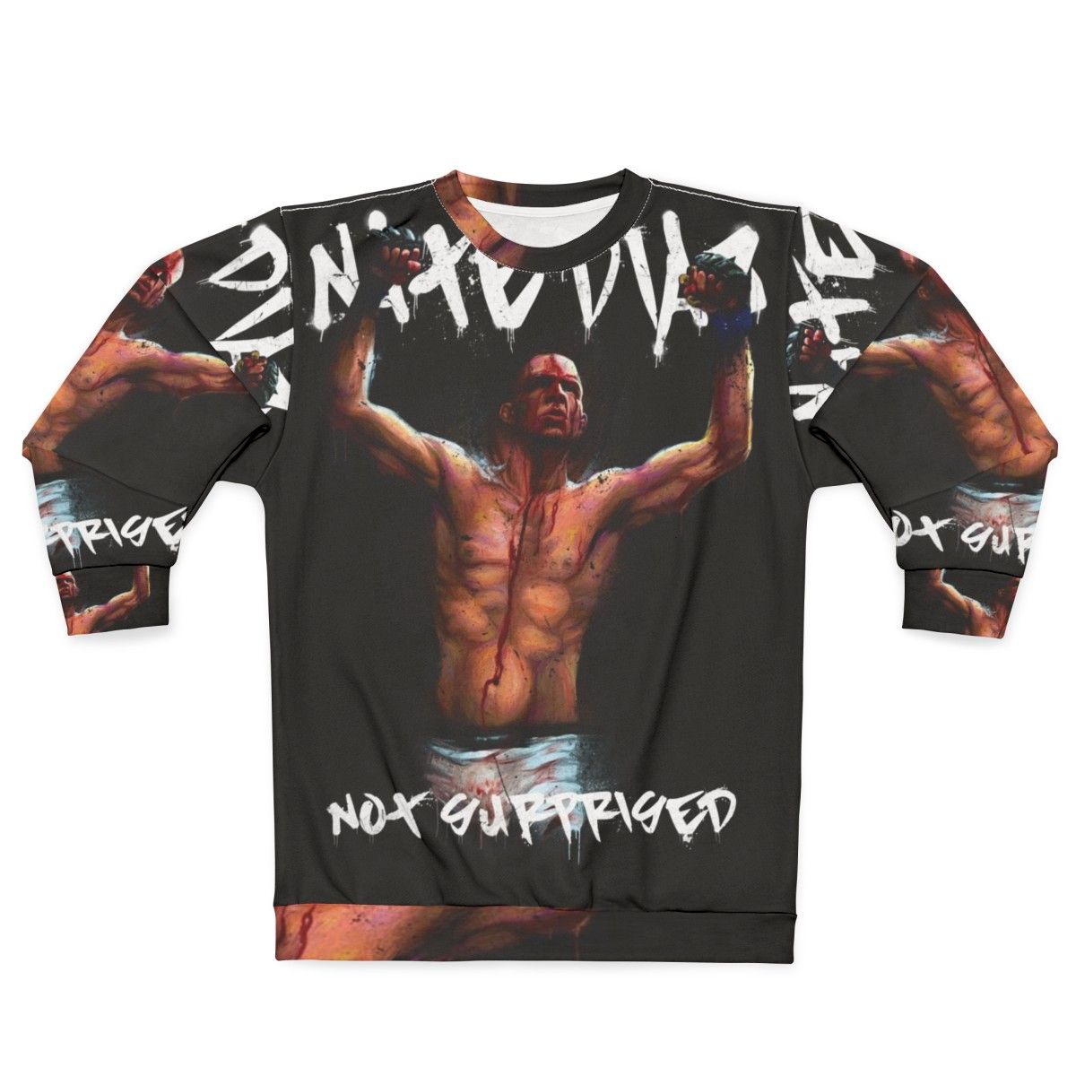 Nate Diaz 'Not Surprised' MMA Sweatshirt