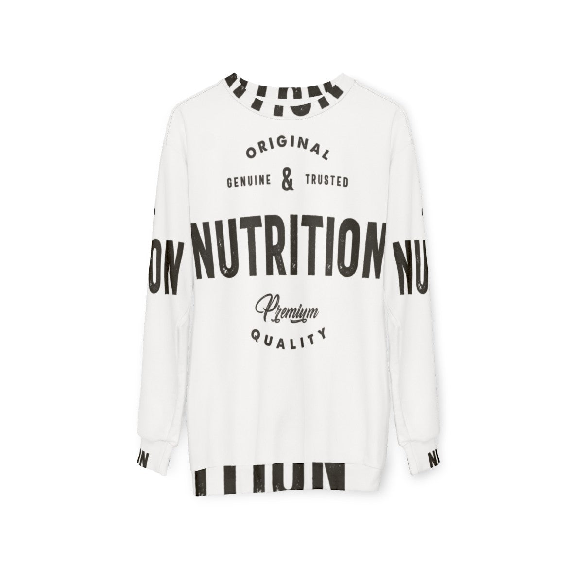 Nutrition Original Sweatshirt for Nutritionists, Dietitians and Health Professionals - hanging