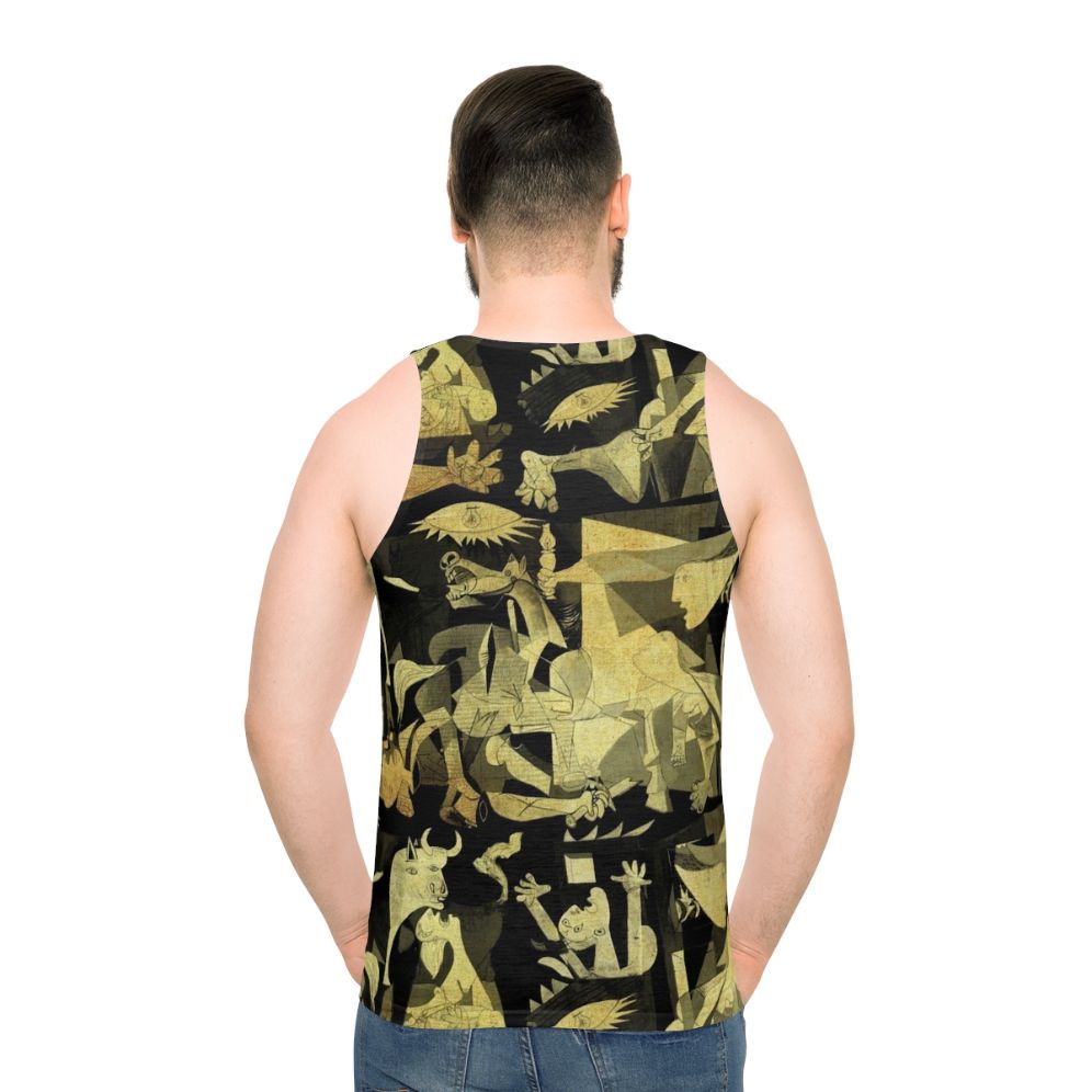 Guernica 1937 Unisex Tank Top by Pablo Picasso - men back