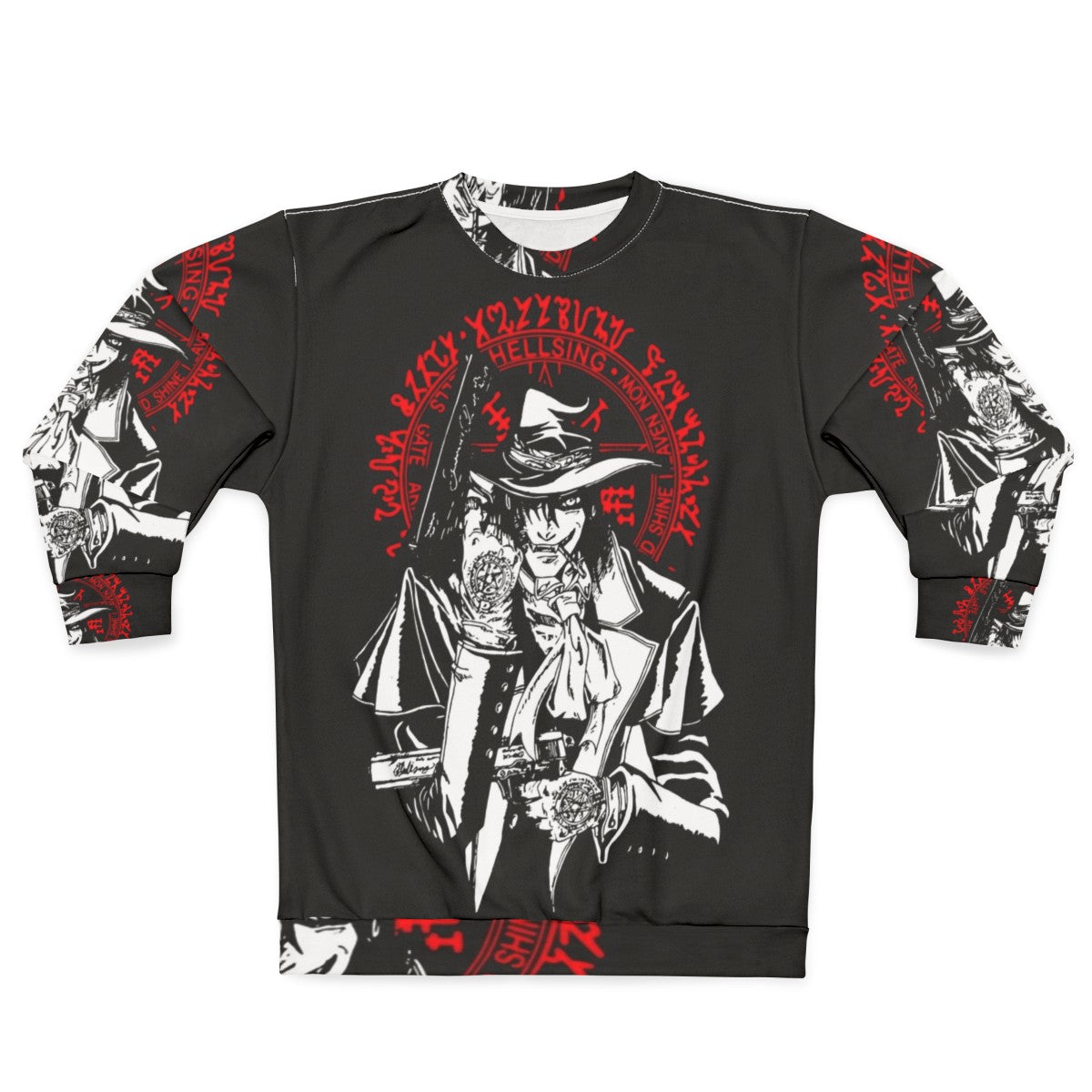 Hellsing Alucard Anime Vampire Supernatural Sweatshirt