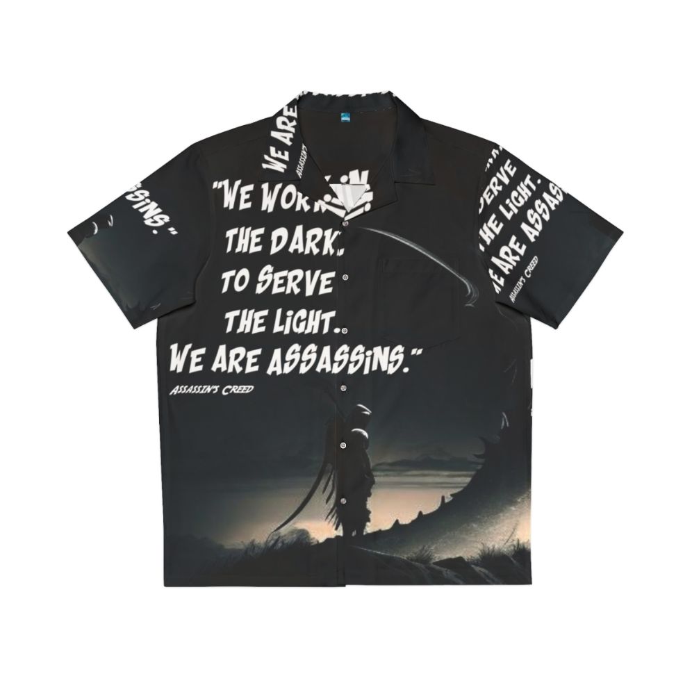 Assassin's Creed Inspirational Quote Hawaiian Shirt