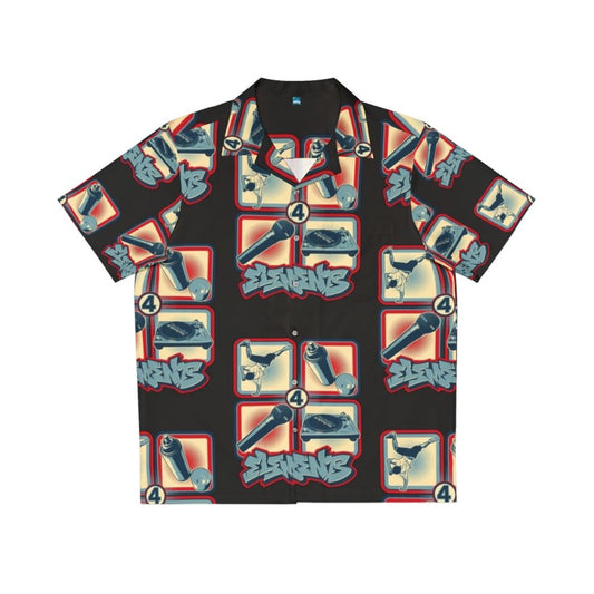 4 Elements of Hip Hop Hawaiian Shirt