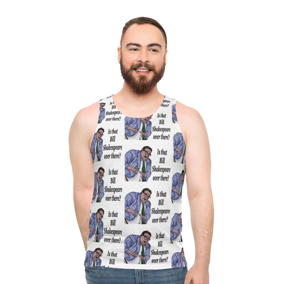 Matt Foley "Van Down By The River" Unisex Tank Top - men