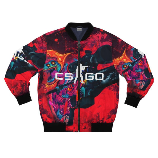 Hyper Beast CSGO Bomber Jacket with Counter Strike Global Offensive Cybersport Pattern
