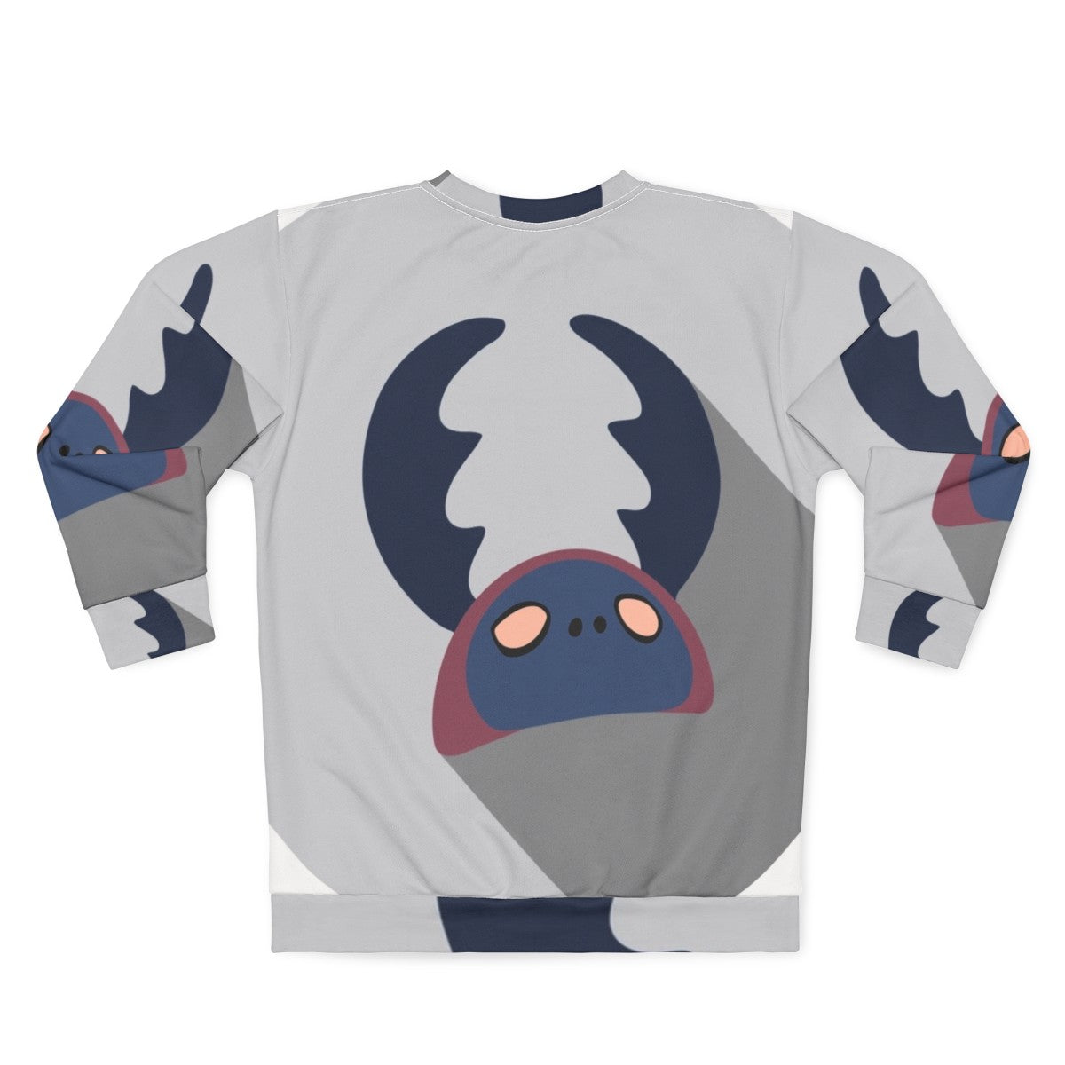 Hollow Knight Dung Defender Flat Icon Sweatshirt - Back