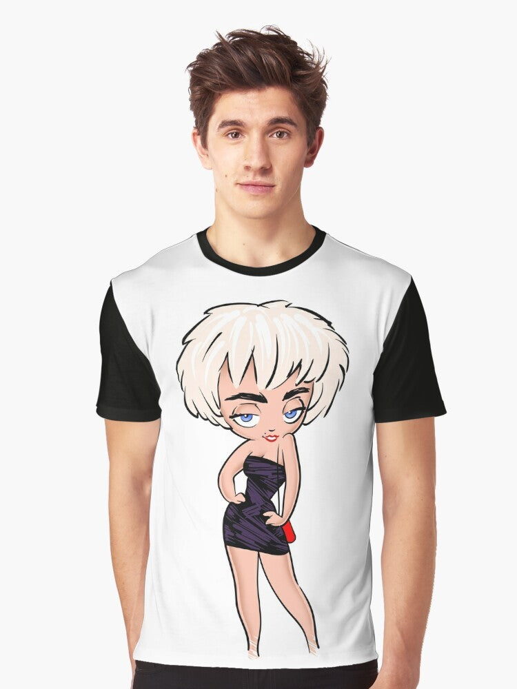 "Who's That Girl Nikki Finn Graphic T-Shirt" - Men