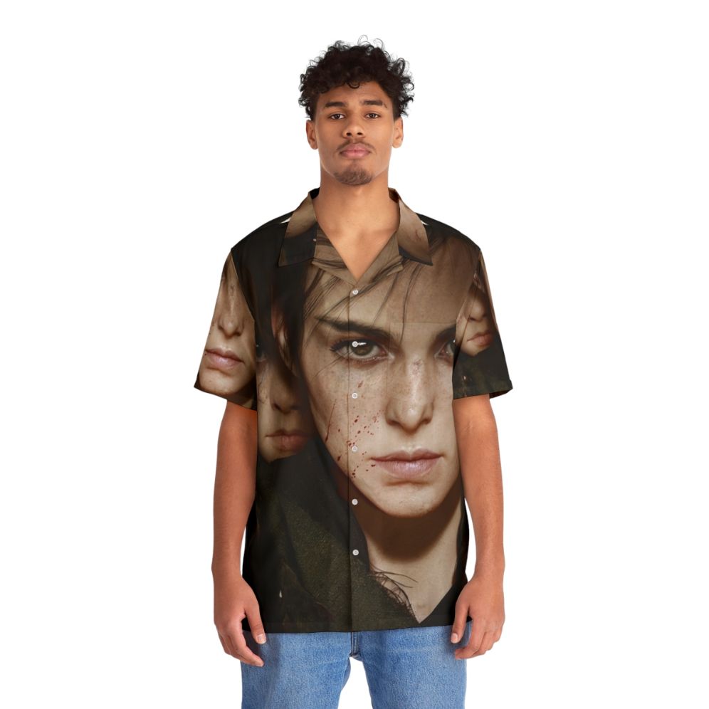 A Plague Tale Requiem Hawaiian Shirt, featuring the game's logo and characters - Lifestyle