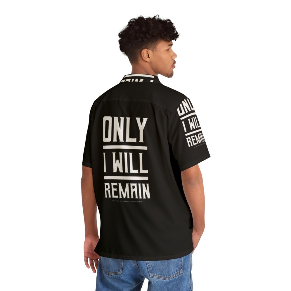 Dune movie-inspired "Only I Will Remain" Hawaiian shirt - People Back