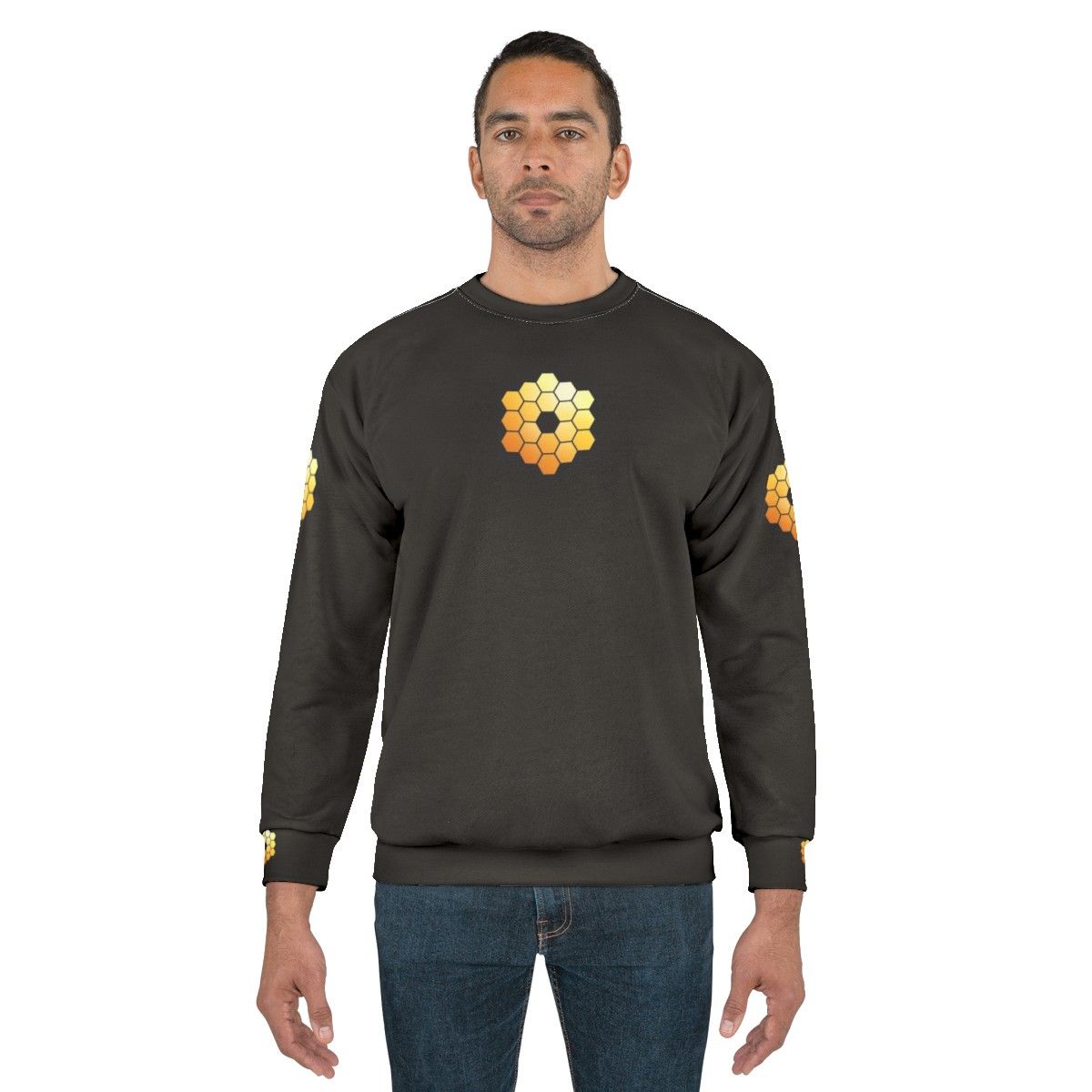 JWST Sweatshirt featuring the James Webb Space Telescope - men