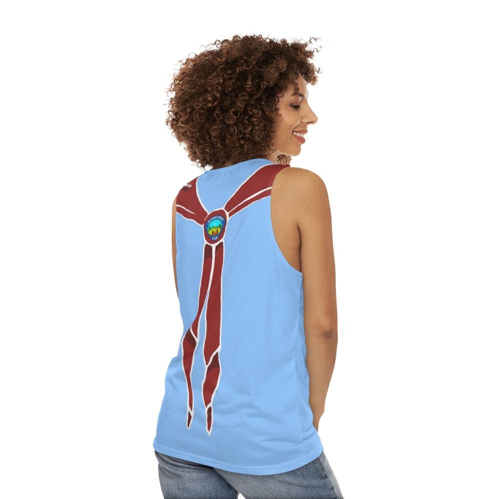 Adventurer Club Unisex Tank Top - women back