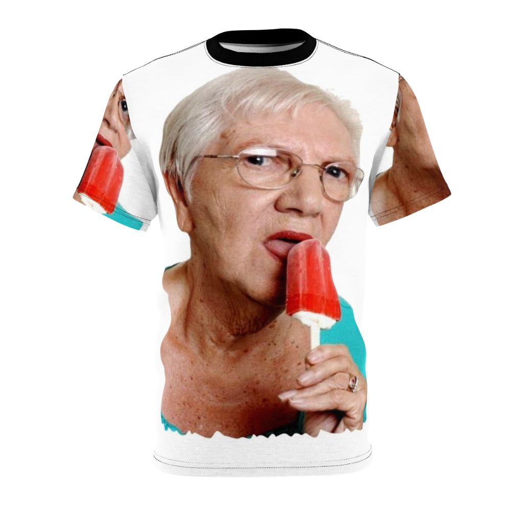 Grandma Granny Ice Cream Funny Graphic T-Shirt