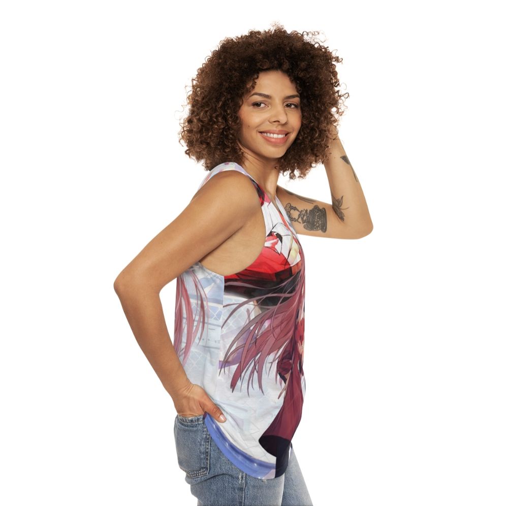 Darling In The Franxx Unisex Anime Mecha Tank Top - women side