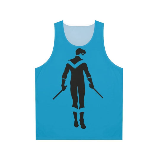 Nightwing Minimalist Unisex Tank Top