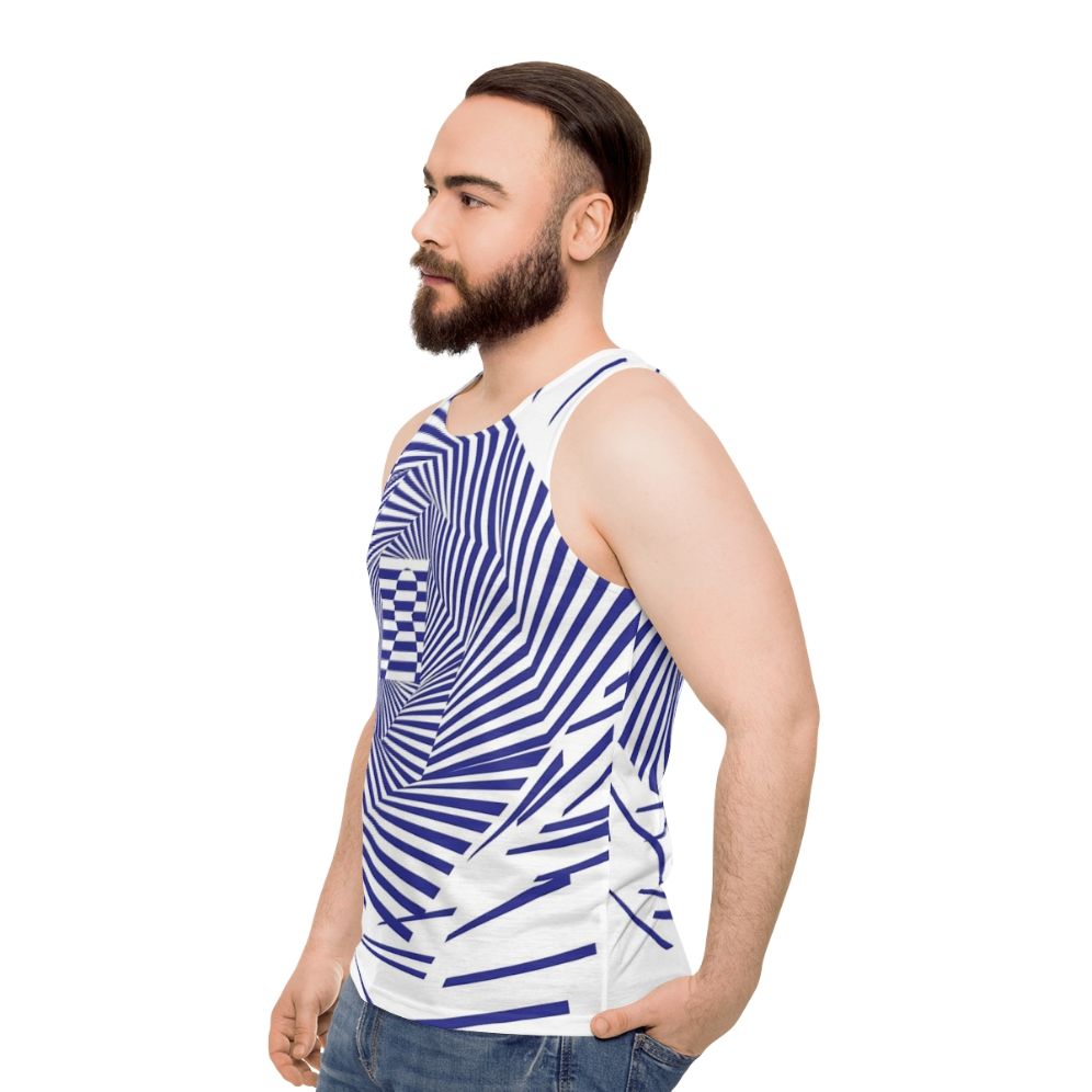 Alfred Hitchcock Vertigo Unisex Tank Top - men side