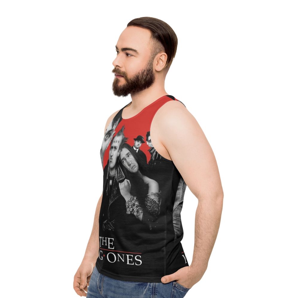 The Young Ones Unisex Retro 80s Tank Top - men side