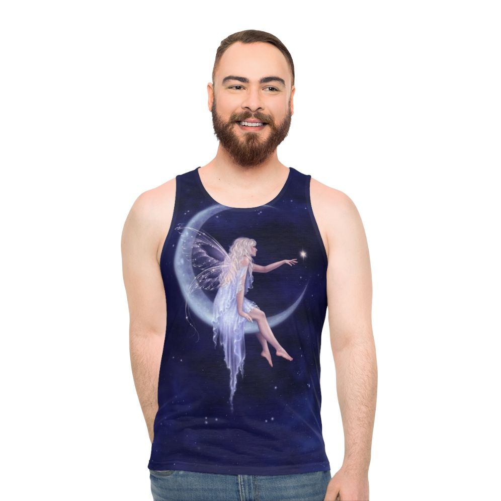 Mystical Moon Fairy Unisex Tank Top - men