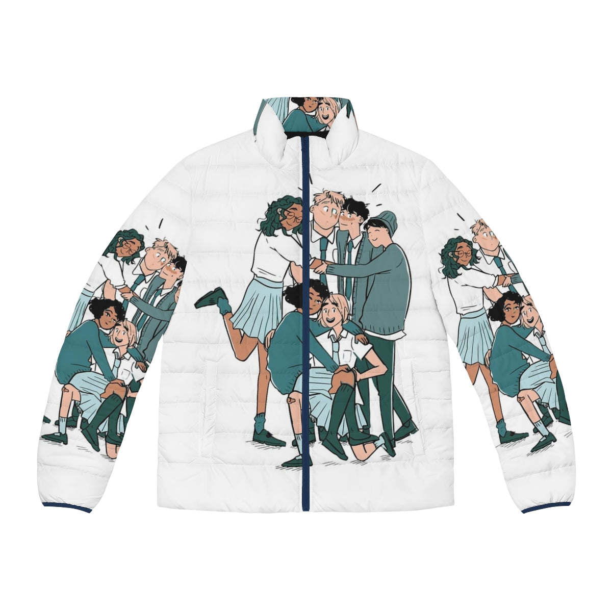 Heartstopper Leaves Puffer Jacket 5 - LGBT+ spring fashion