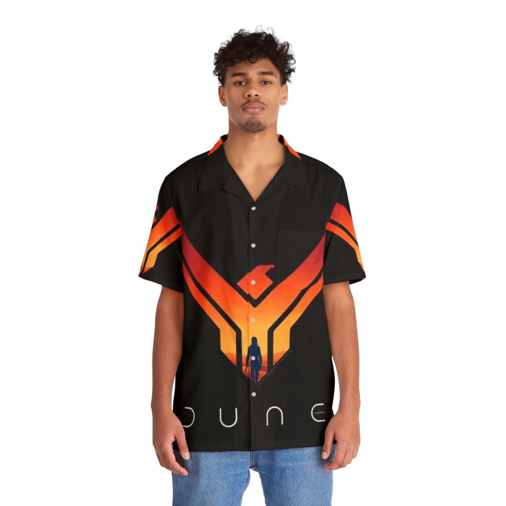 House Atreides Dune Movie Hawaiian Shirt - People Front