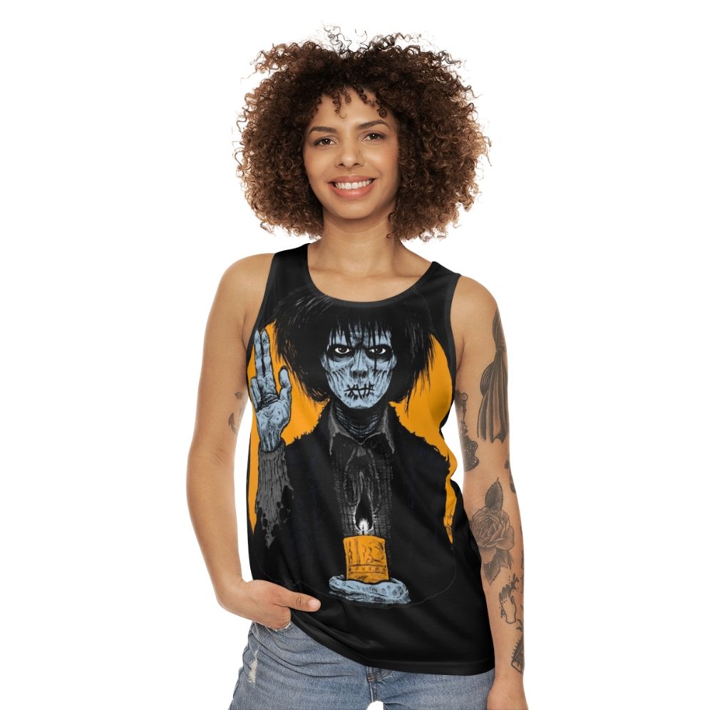 Spooky Halloween Saints Billy Butcherson Zombie Tank Top - women