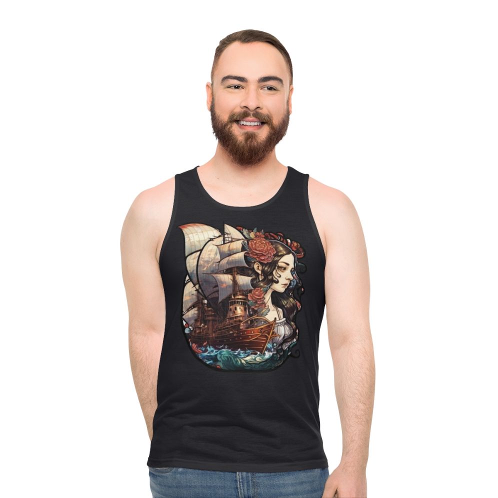 Mythical Sea Creatures Unisex Tank Top - men