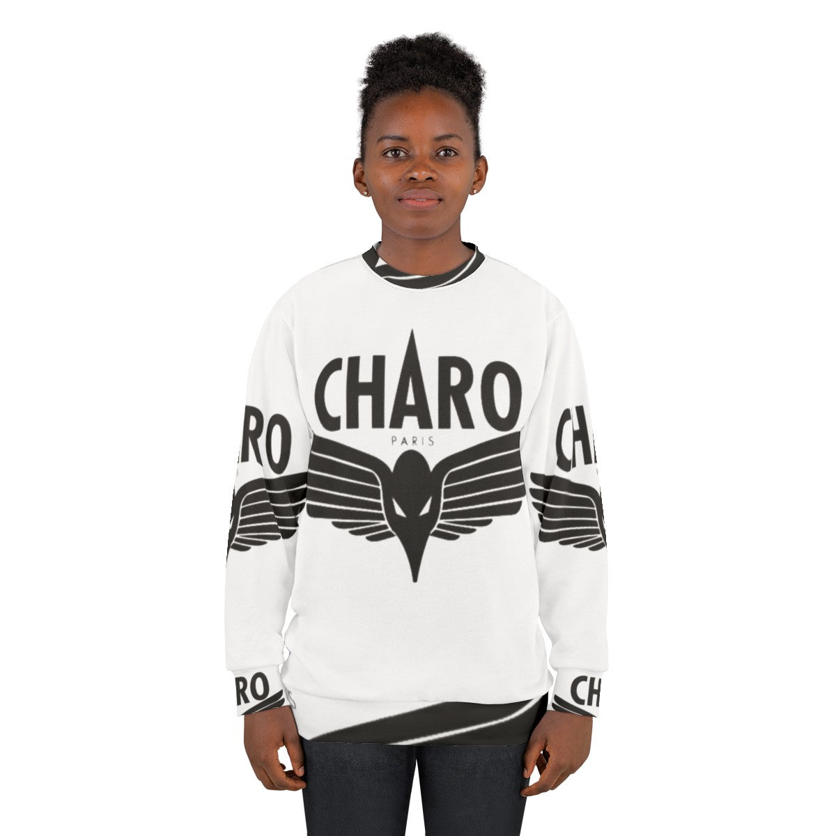 Charo Niska Black Rap Sweatshirt - women