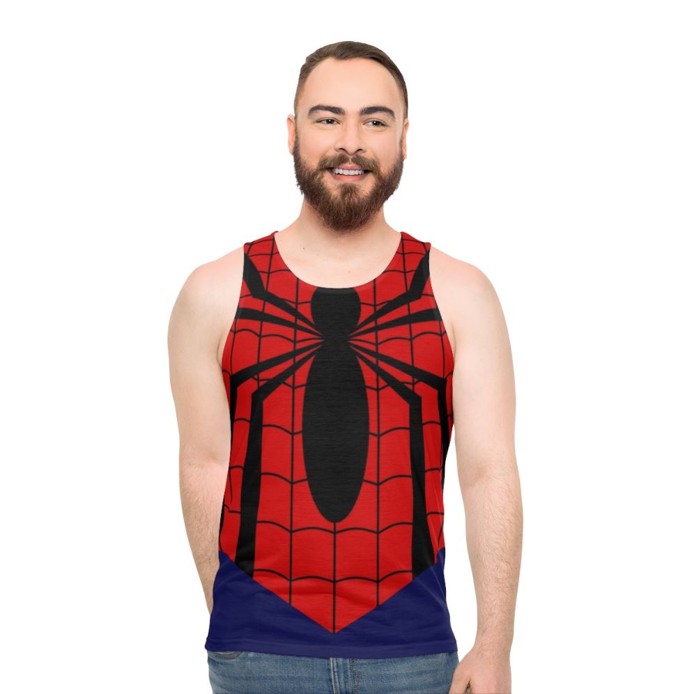 Ben And May Unisex Spider-Man Inspired Tank Top - men