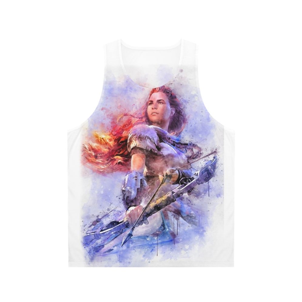 Aloy Watercolor Unisex Gaming Tank Top