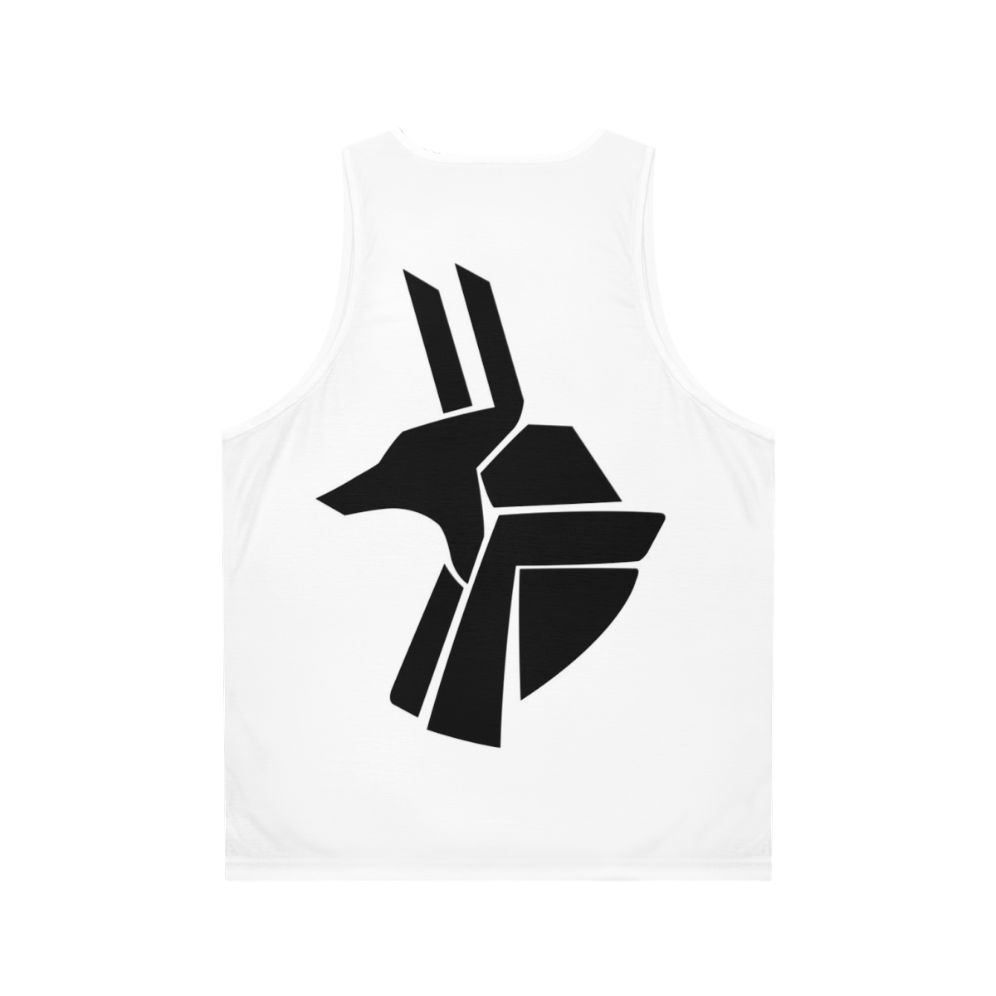 Anubis Egyptian God Mythology Unisex Tank Top - Back