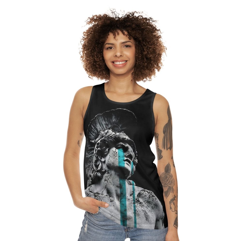 Achilles Tank Top - Surreal Digital Art - women