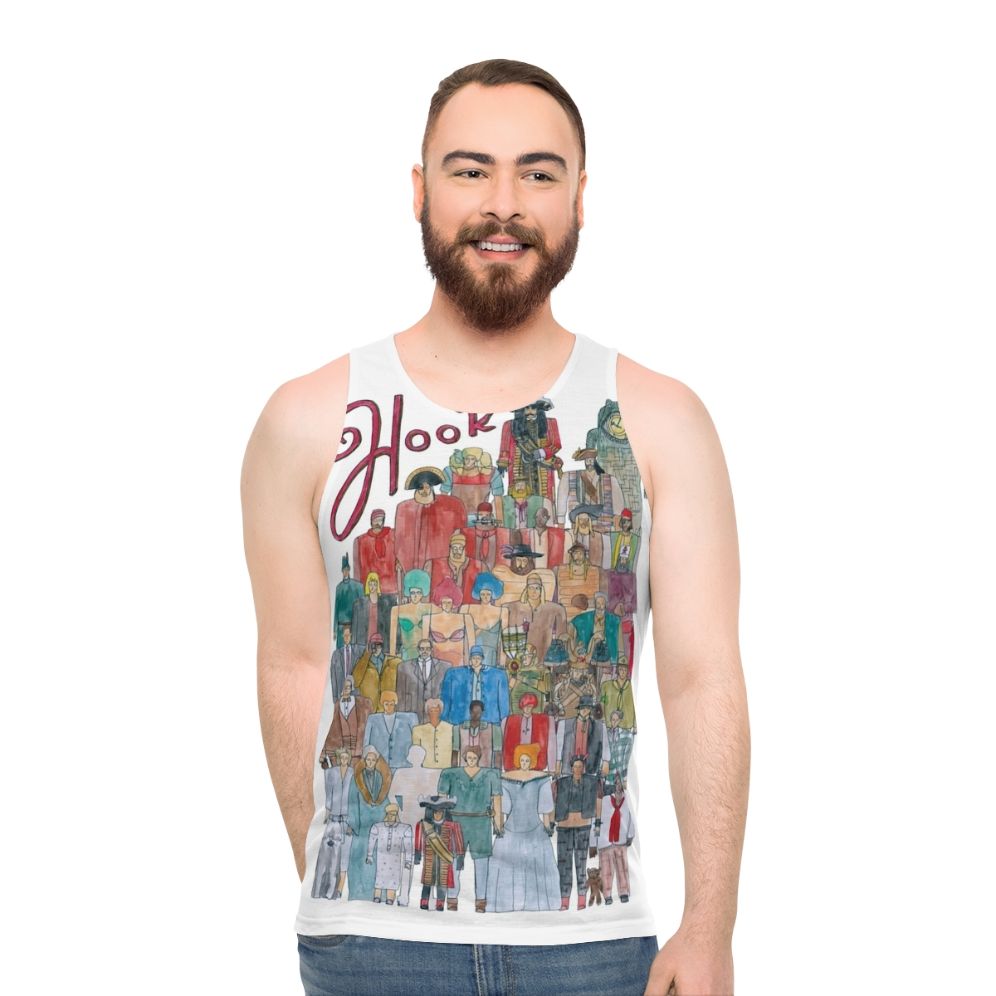 Unisex Hook Team Illustration Tank Top - men