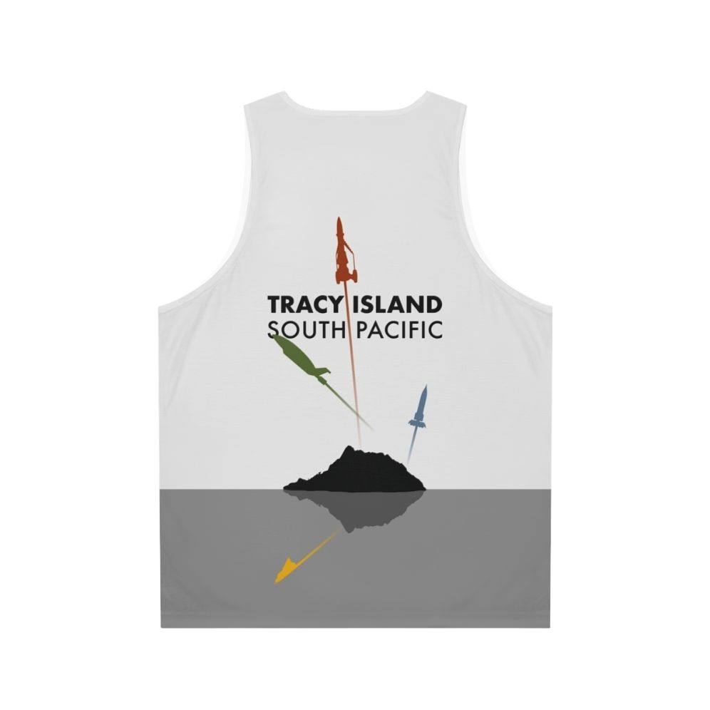 Thunderbirds art unisex tank top - Back