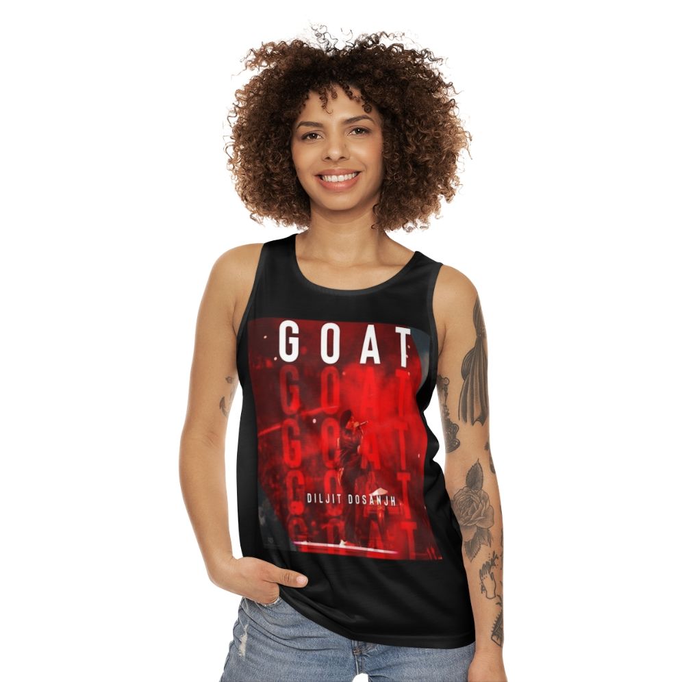 Diljit Dosanjh unisex retro tank top - women