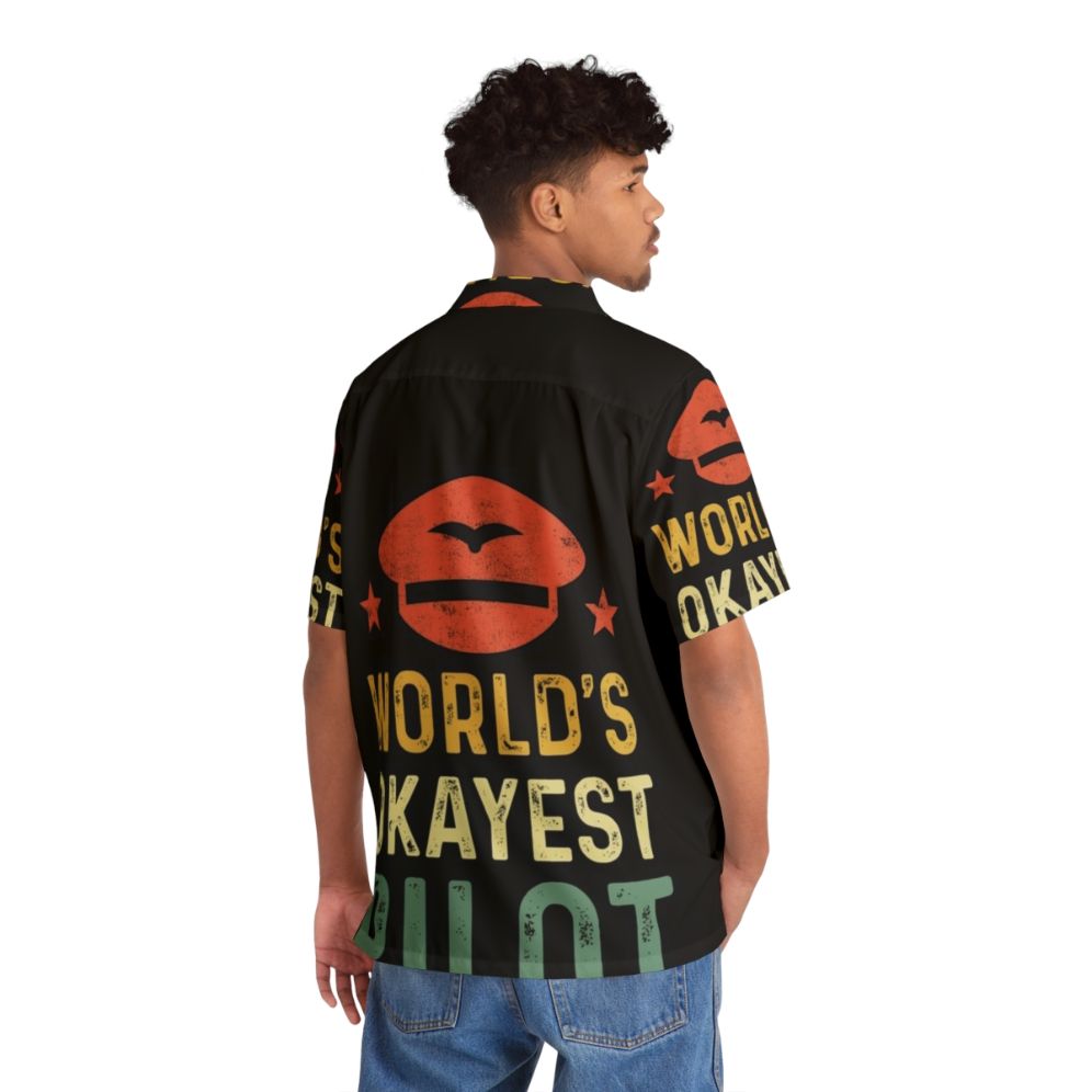 Worlds Okayest Hawaiian Shirt - People Back