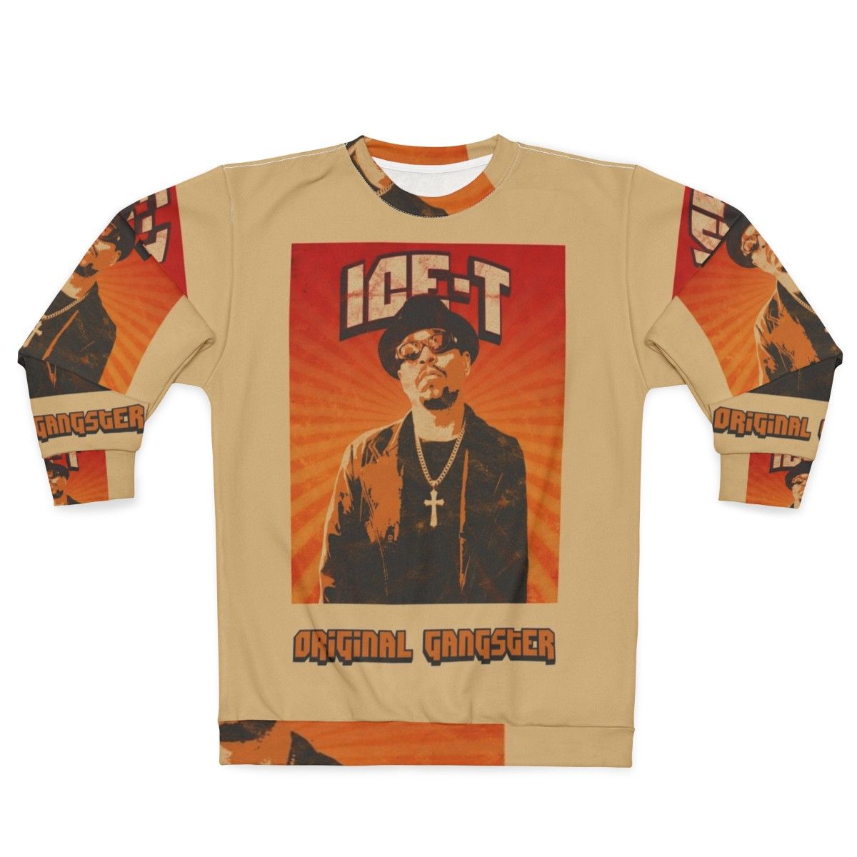 Vintage Ice T Old School Hip Hop Graphic Sweatshirt