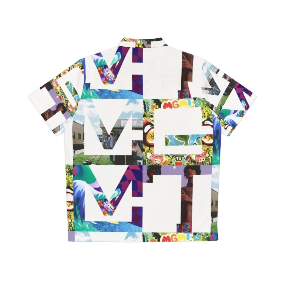 MGMT Albums Psychedelic Hawaiian Shirt - Back