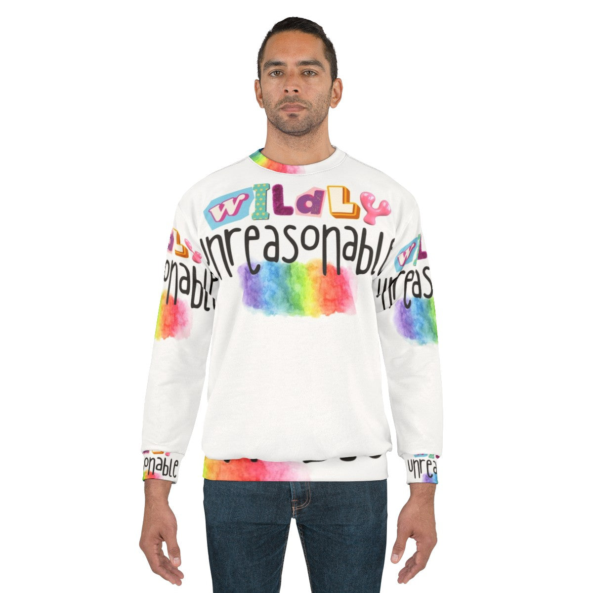 Wildly Unreasonable LGBTQ Pride Sweatshirt - men