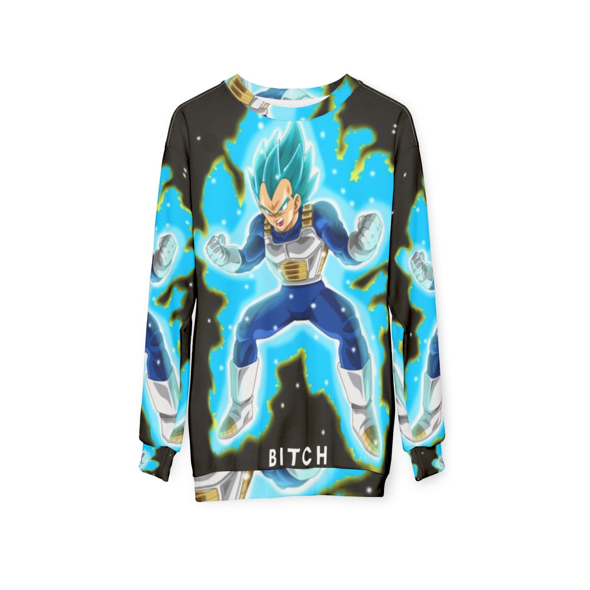 Bitch I'm Adorable Dragon Ball Anime Sweatshirt - hanging