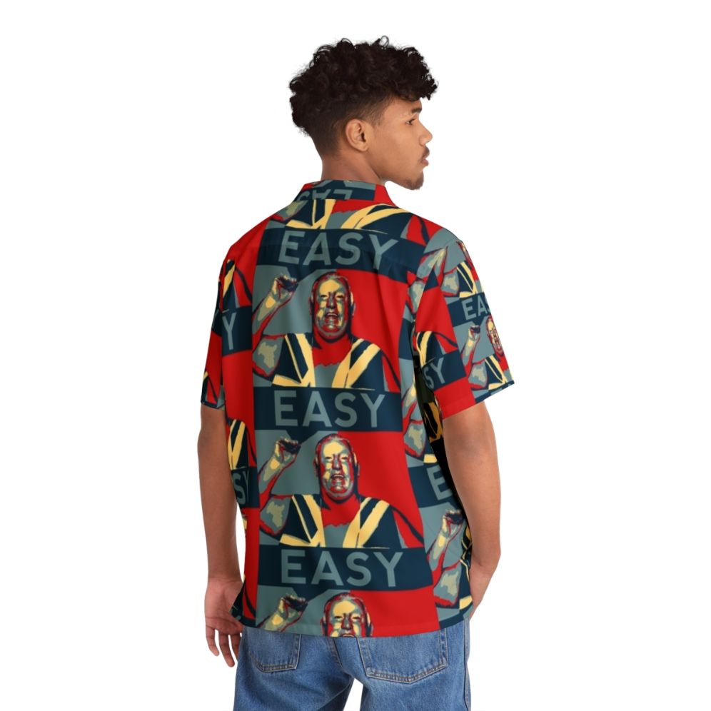 Easy Easy Easy Easy Retro 90s Hawaiian Shirt - People Back