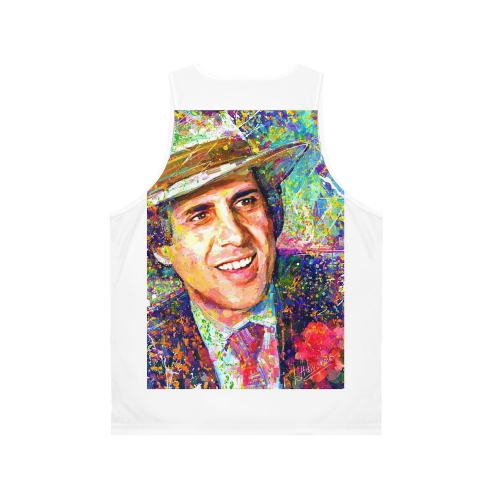 Adriano Celentano Dream Unisex Impressionist Tank Top - Back