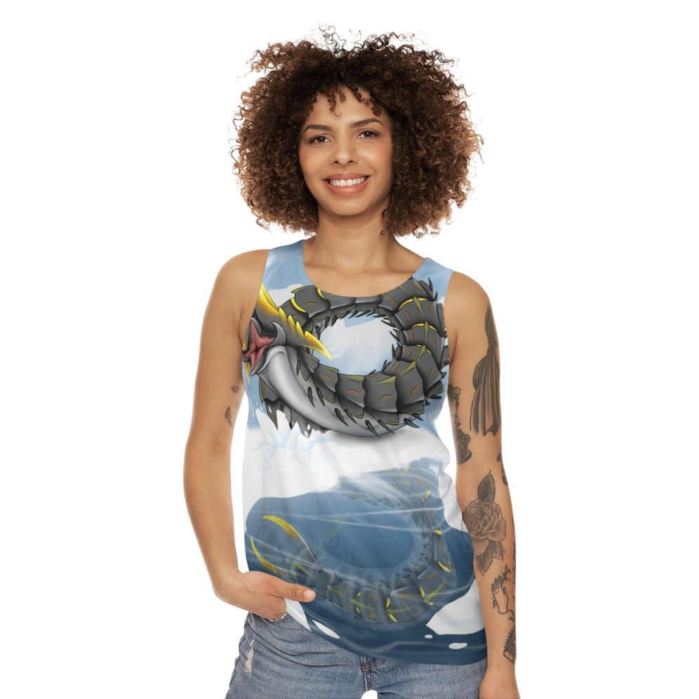 Subnautica Ice Worm Unisex Tank Top - women