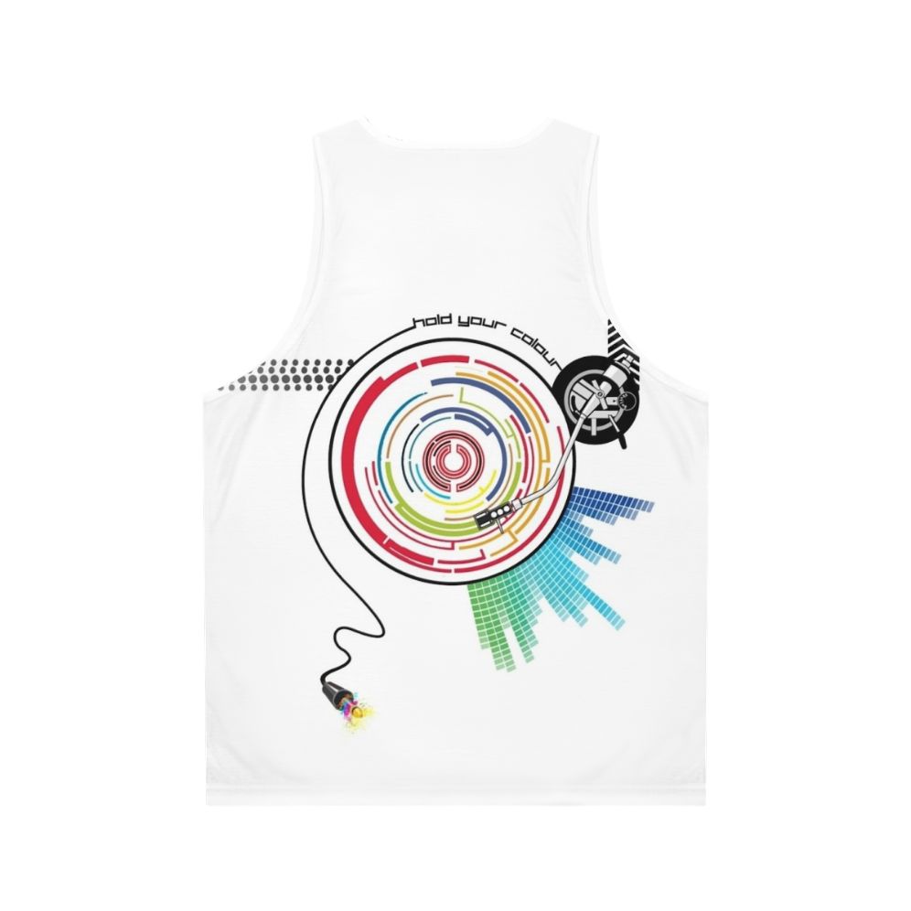 Pendulum vinyl music graphic unisex tank top - Back