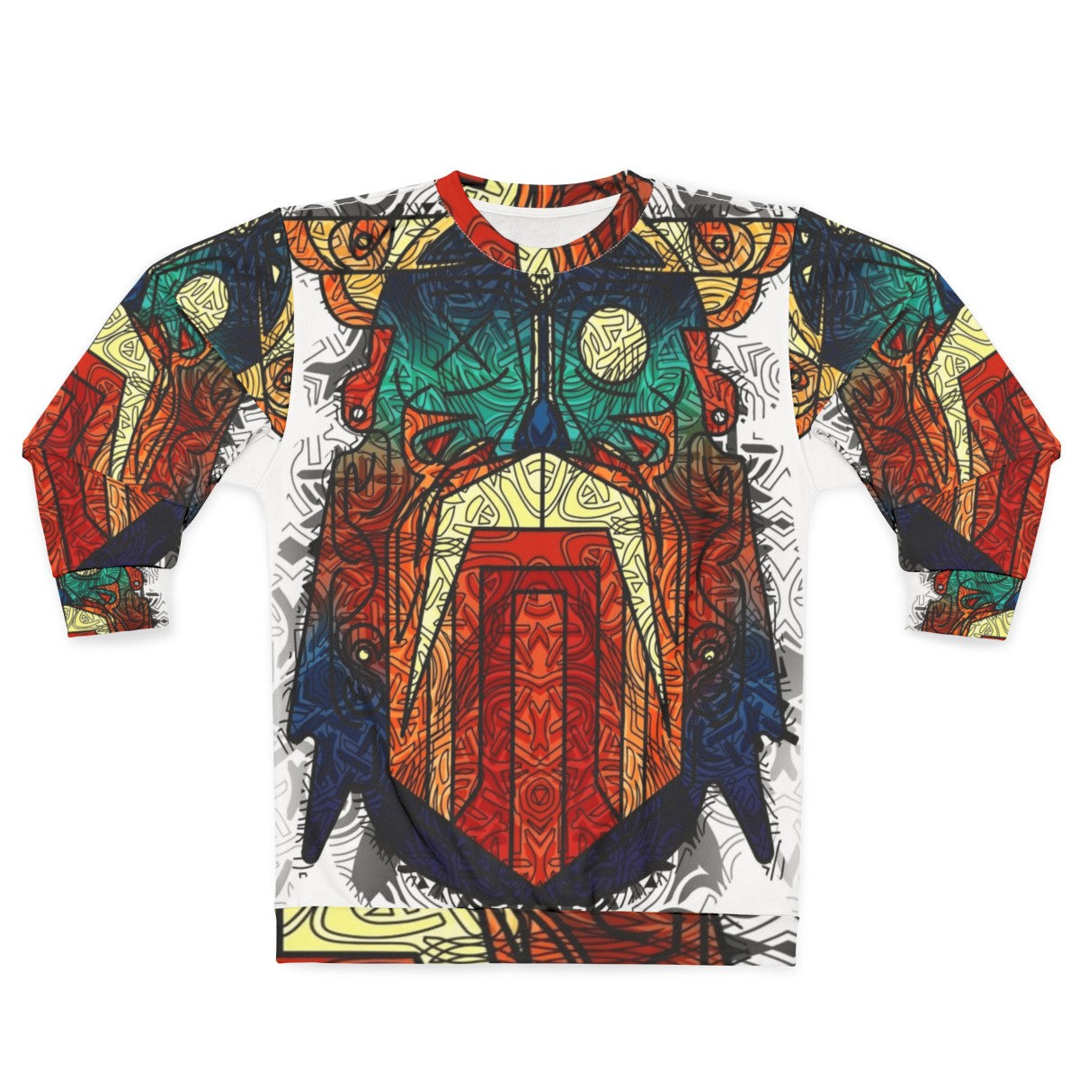 Odin Wodan Geometric Nordic Mythology Sweatshirt