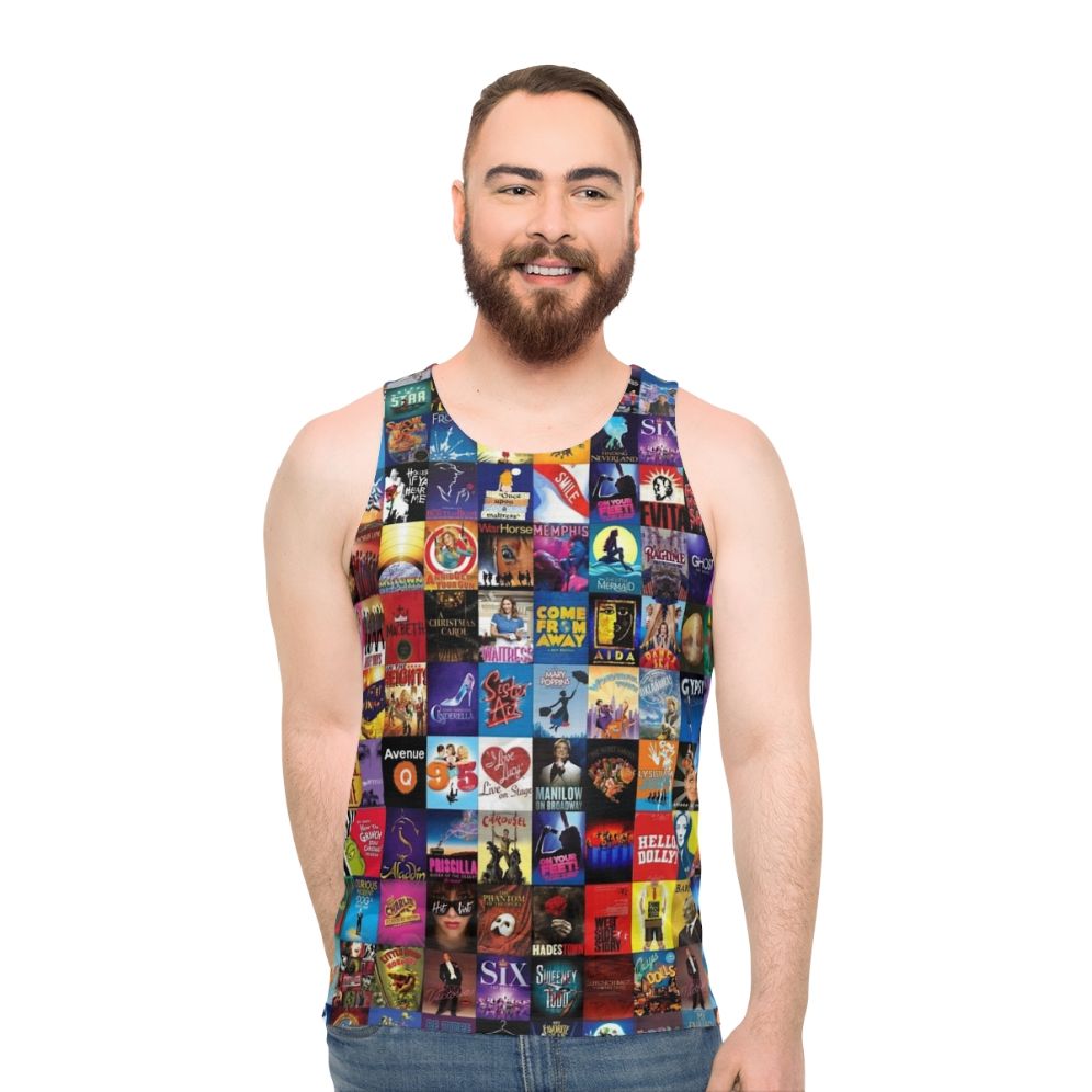 Broadway Theater Unisex Tank Top - men