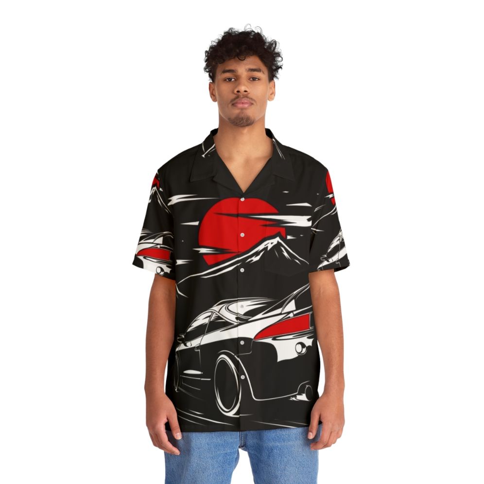 Mitsubishi Eclipse Hawaiian Shirt - People Front