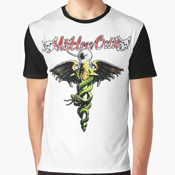 DR-FEELGOOD Pop Rock Graphic T-Shirt with Wilatikta Design