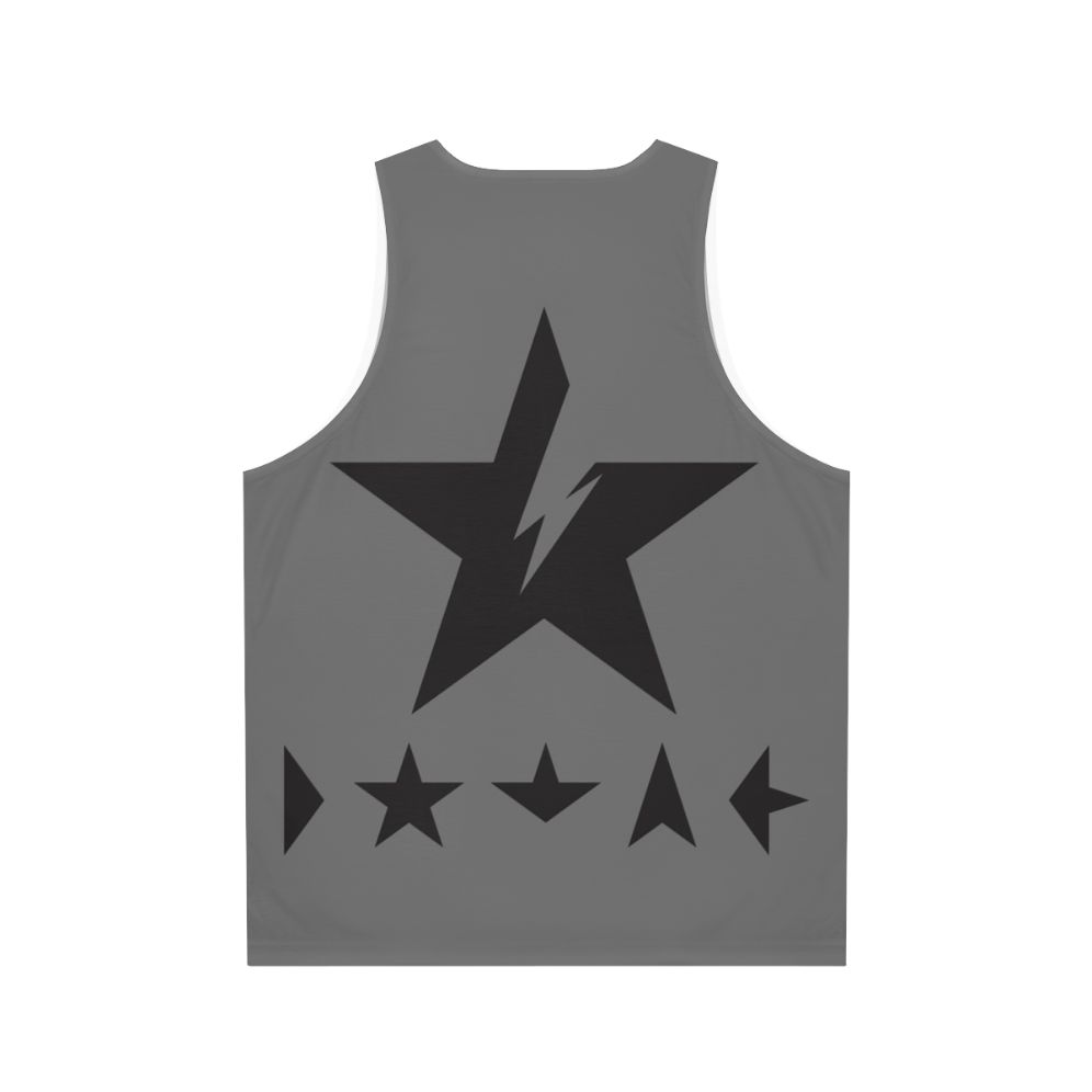 Blackstar Ziggy Stardust Unisex Tank Top - Back