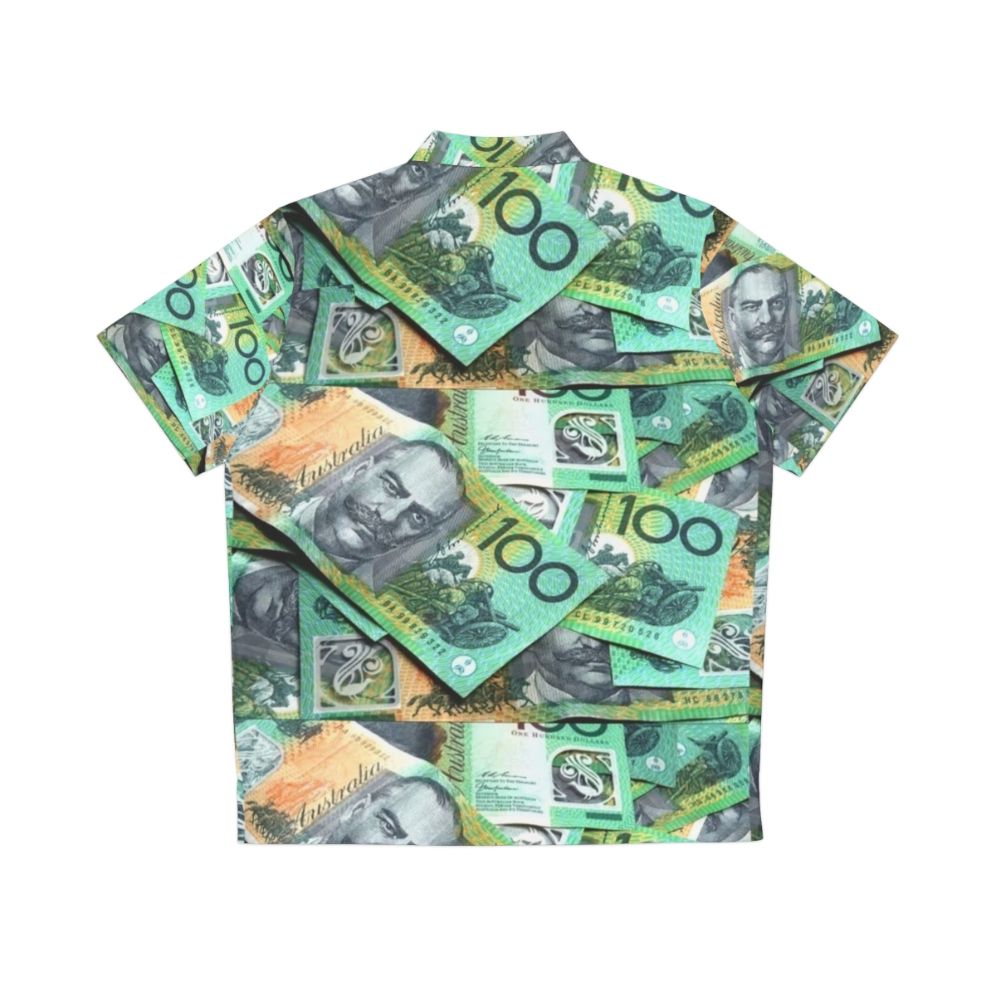 Australian 100 Dollar Bills Hawaiian Shirt - Back