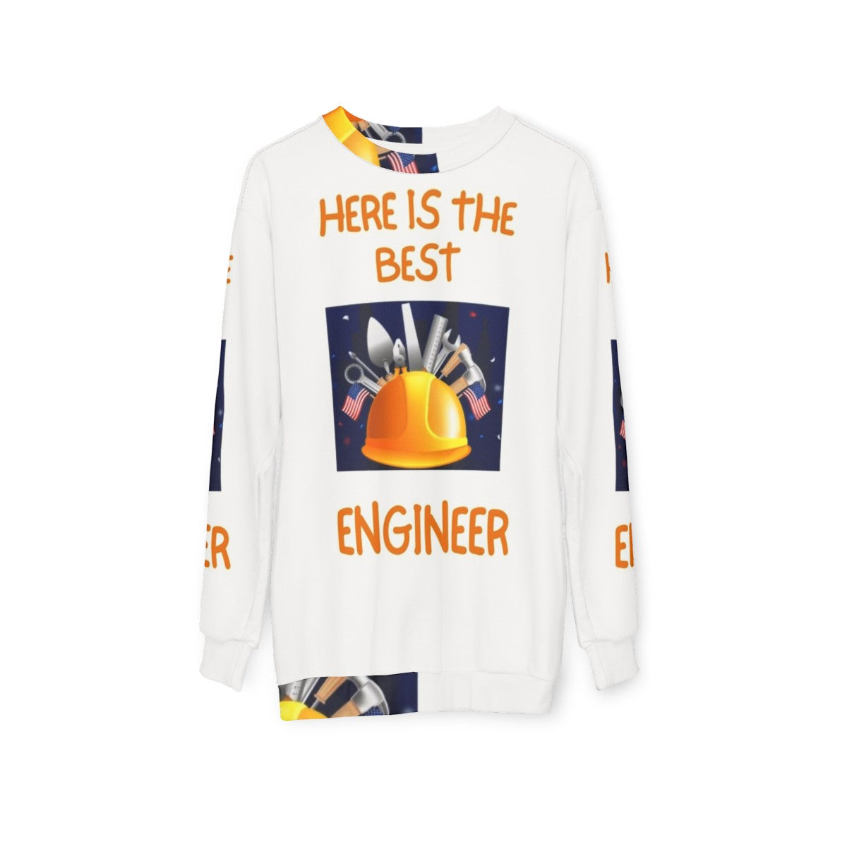 Professional Careers University Sweatshirt for Engineers, Programmers, and Geeks - hanging